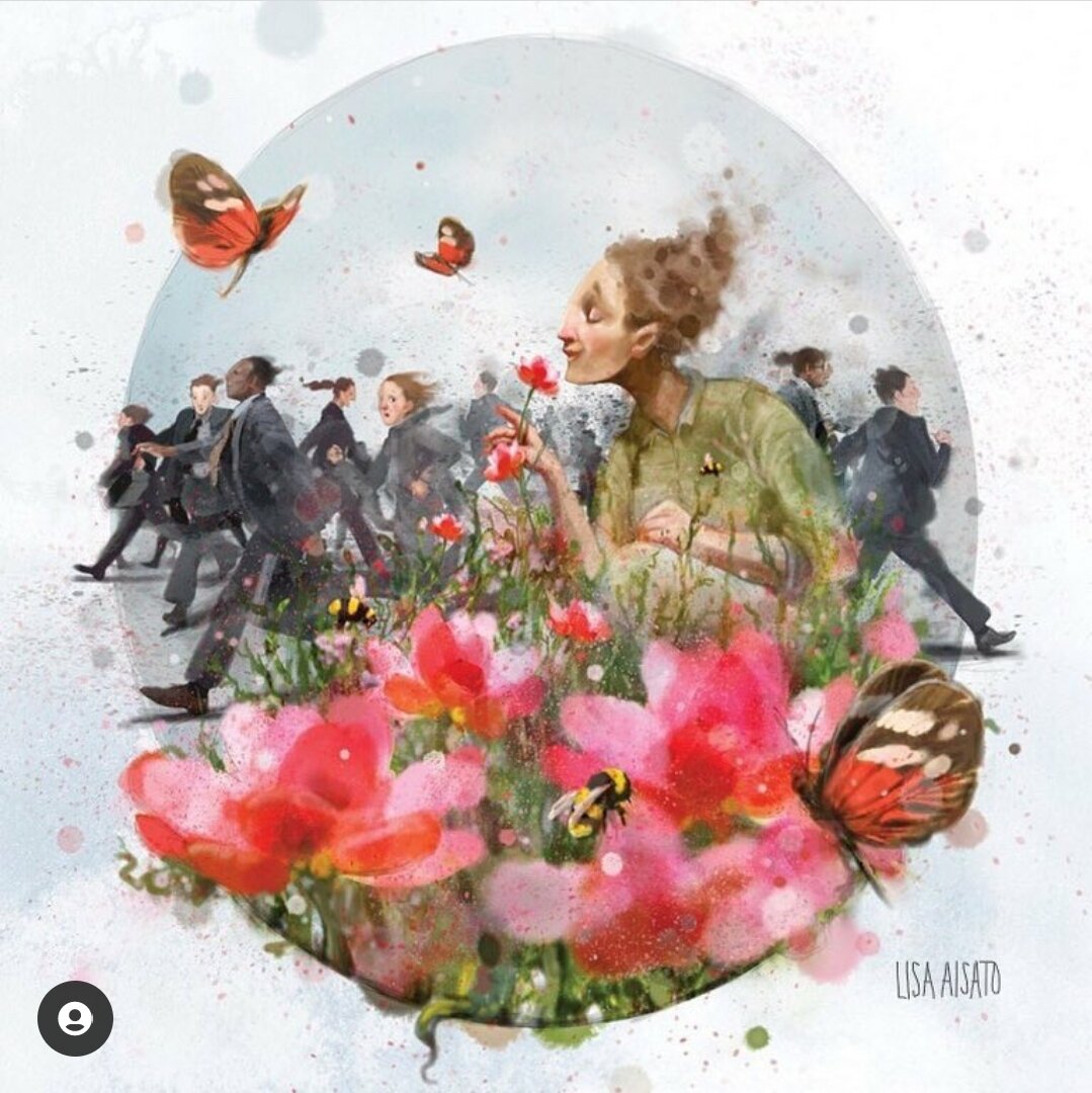 Лиза Айсато (Lisa Aisato) — мой любимый художник из Норвегии. В каждой её работе столько любви и тепла. 