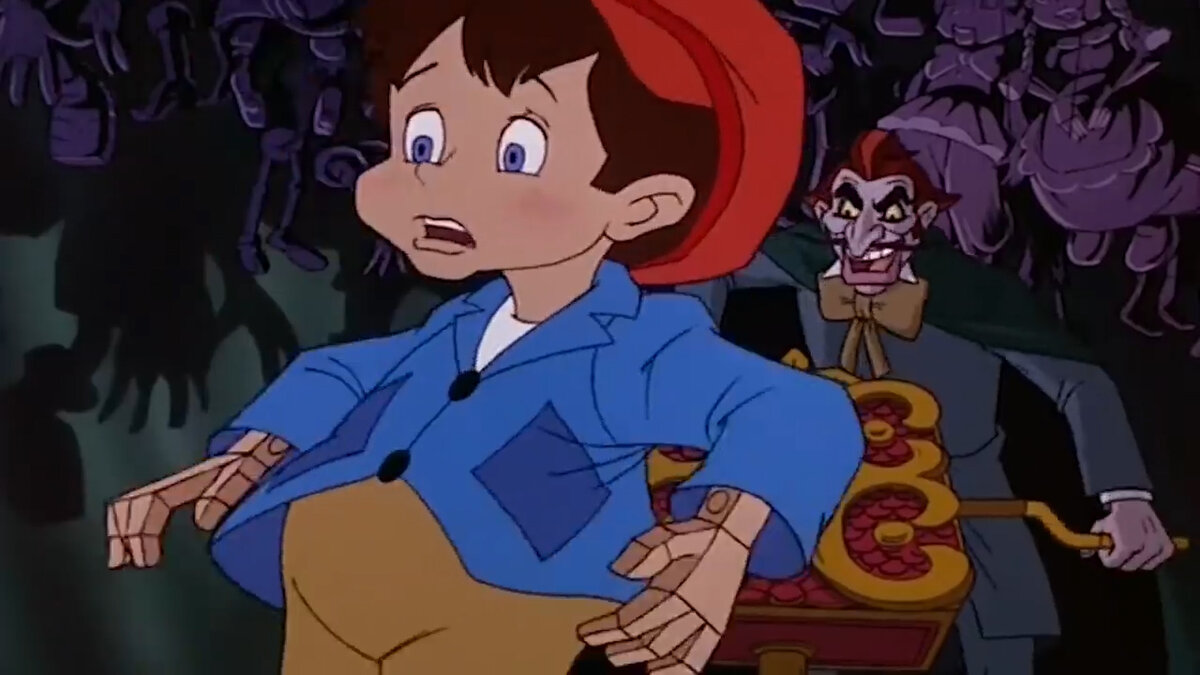 "Пиноккио и император тьмы" - первый мультфильм из серии продолжений знаменитых сказок от Filmation