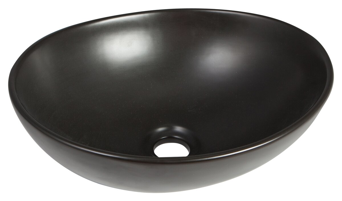 Раковина накладная Coffer ART MAT Black А8021 на ДОЖДЬ-САНТЕХНИКА.РФ