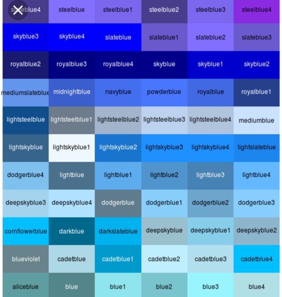 Цвета палитра с названиями. Оттенки синего цвета. Оттенки синего цвета названия. Синие цвета названия. Оттенки голубого цвета.