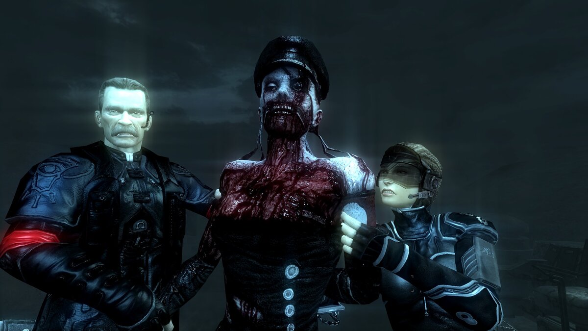 Практически все противники в игре представляют из себя груды мяса. Атмосферно, конечно, но к концу такое однообразие начинает надоедать