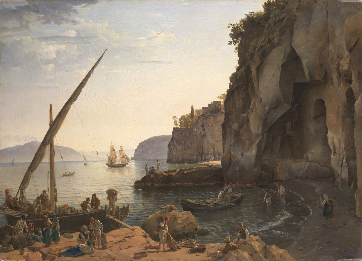 Сильвестр Щедрин. «Вид в Сорренто», 1826 год, Государственная Третьяковская галерея, Москва © Public domain