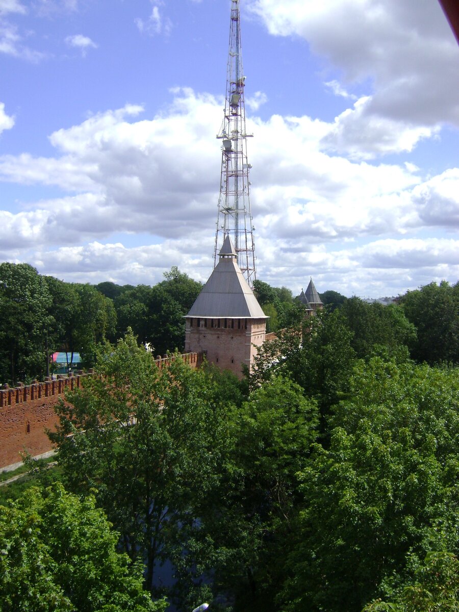 Крепостная стена (вид с колеса обозрения)