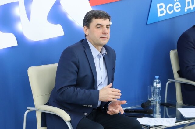    Секретарь Омского регионального отделения партии «Единая Россия» Вадим Григорьевич Бережной. Фото: Омское региональное отделение партии «Единая Россия»