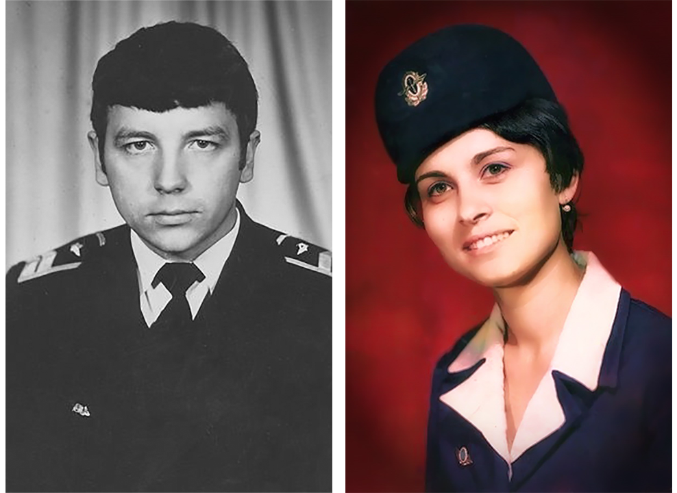 Мои родители в начале 1970-х