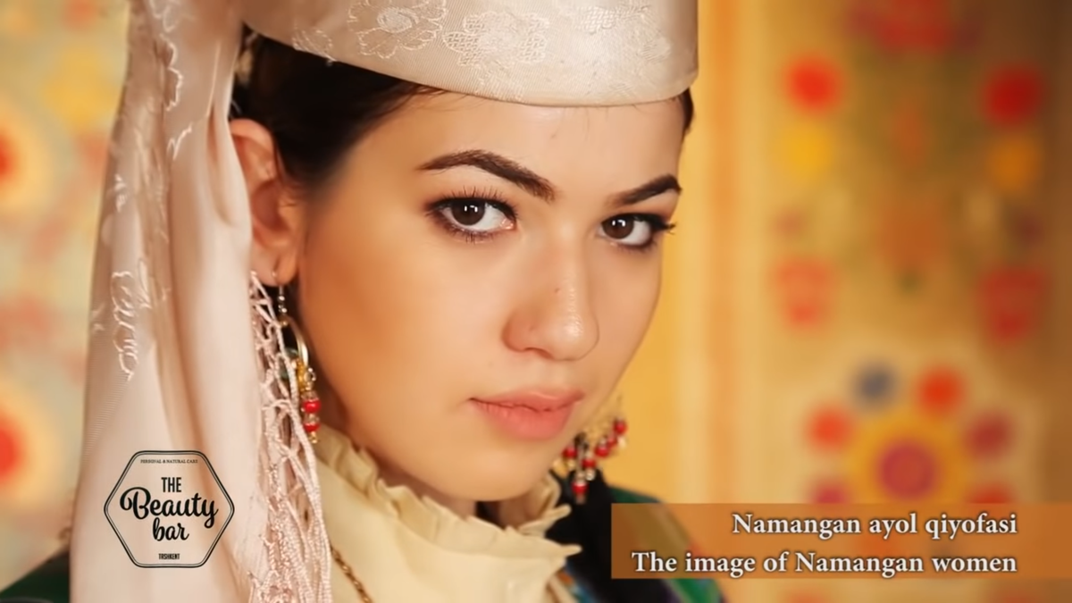 Женский национальный костюм, Наманганская область, Узбекистан