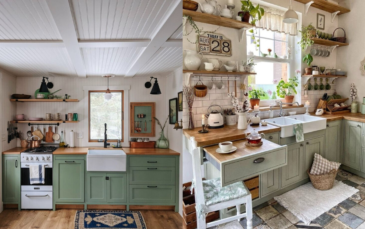 Interior Design & Decorating for the country house by Tatiana Ivanova Кухня в де