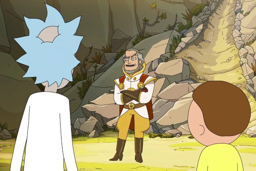     Кадр из 6 сезона мультсериала «Рик и Морти» (2022)