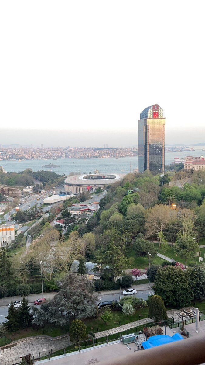 Стамбул из отеля Хилтон