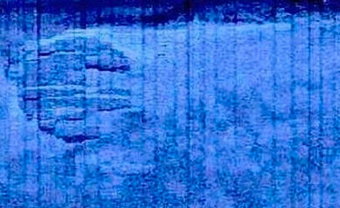 Изображение с гидролокатора