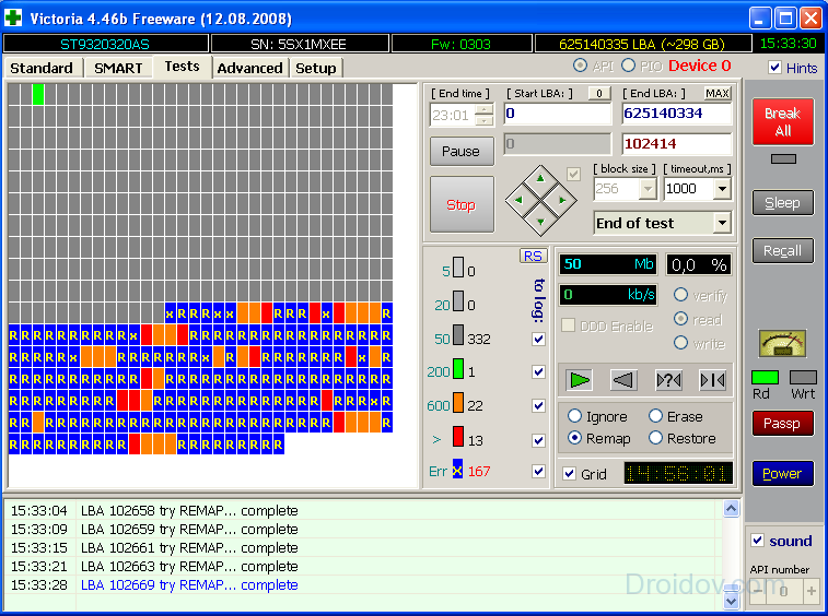 Как проверить жесткий диск на битые сектора – Victoria 