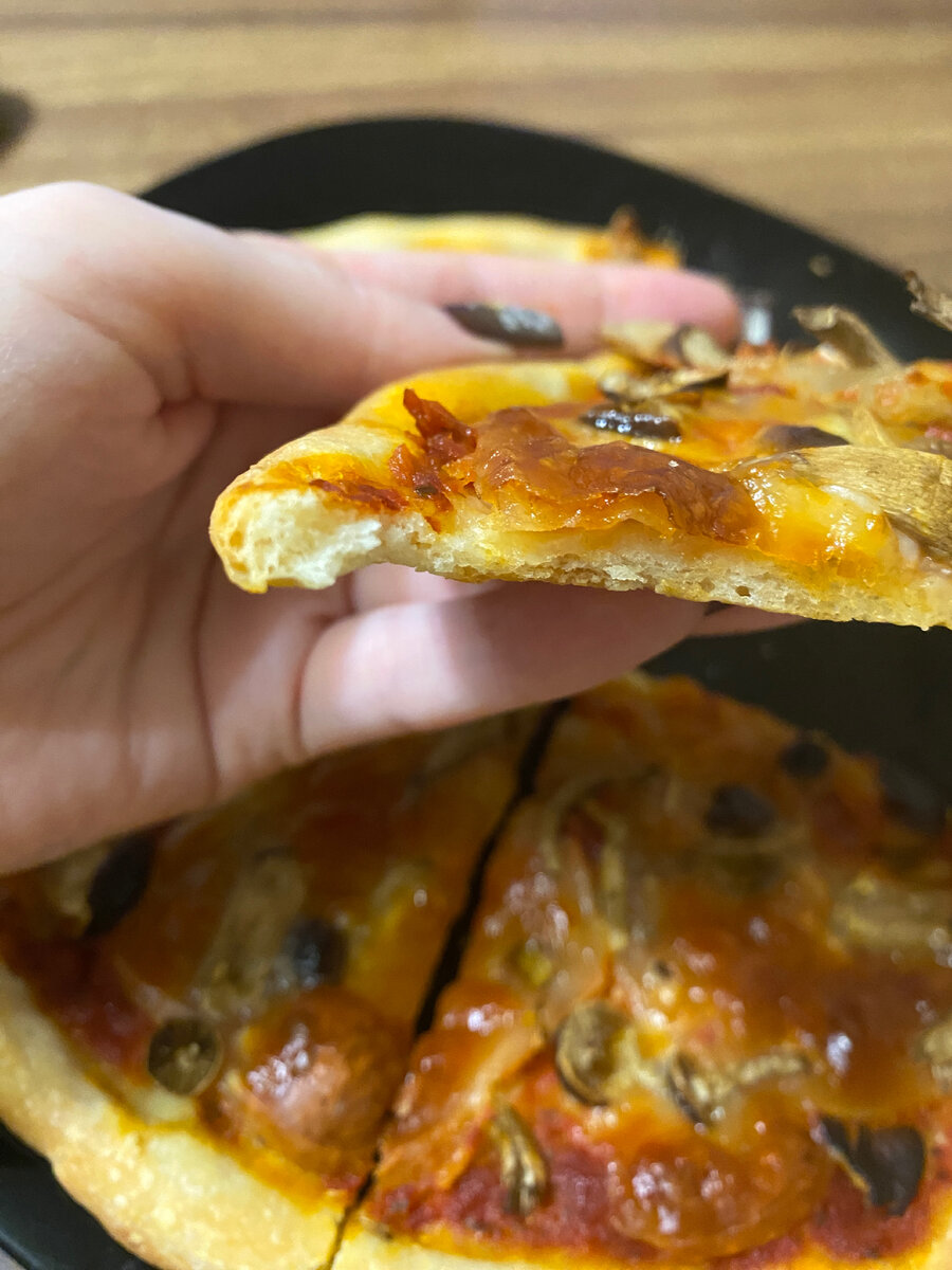 Как приготовить рецепт Пицца без дрожжей