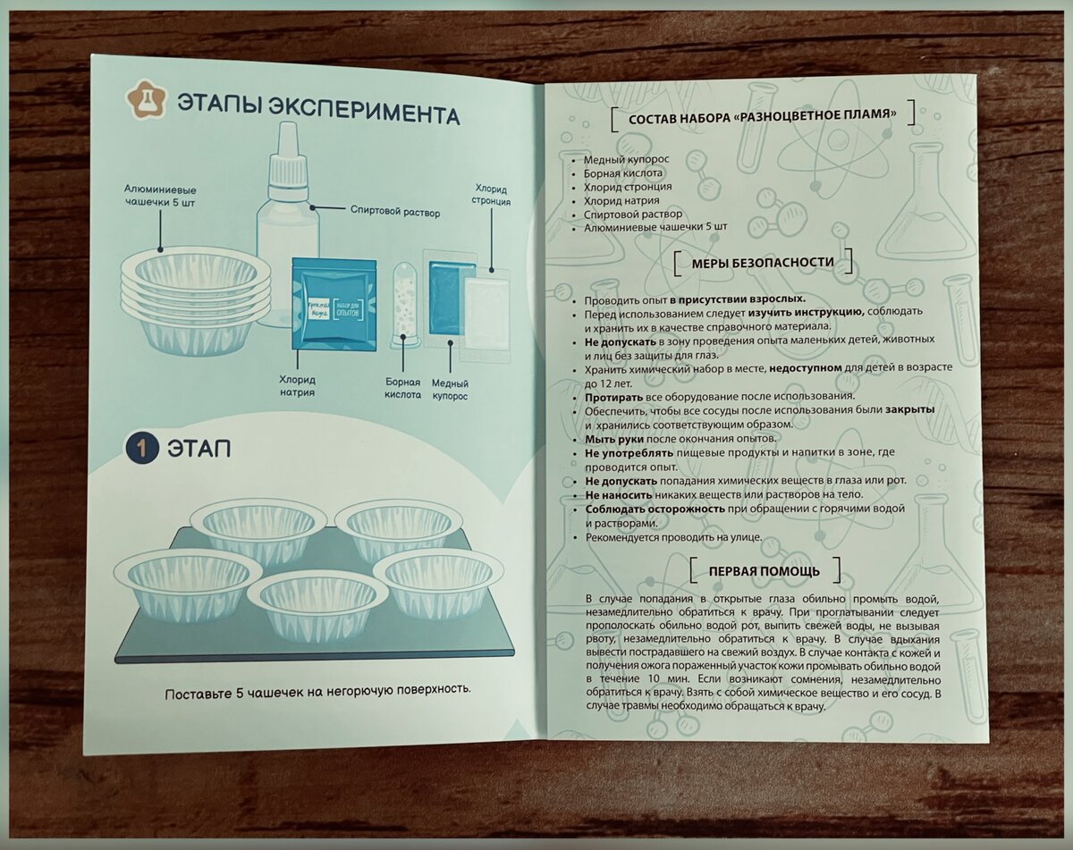 🧪Меры безопасности и первая помощь 🧪
