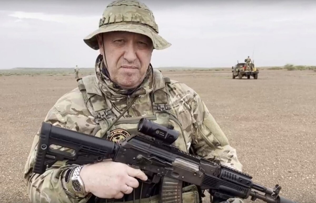 Евгений Пригожин во время своей последней командировки в Африку