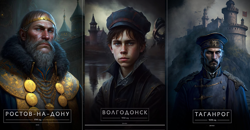 ТАК ВЫГЛЯДЯТ ГОРОДА РОСТОВСКОЙ ОБЛАСТИ ПО МНЕНИЮ ОДНОЙ НЕЙРОСЕТИ