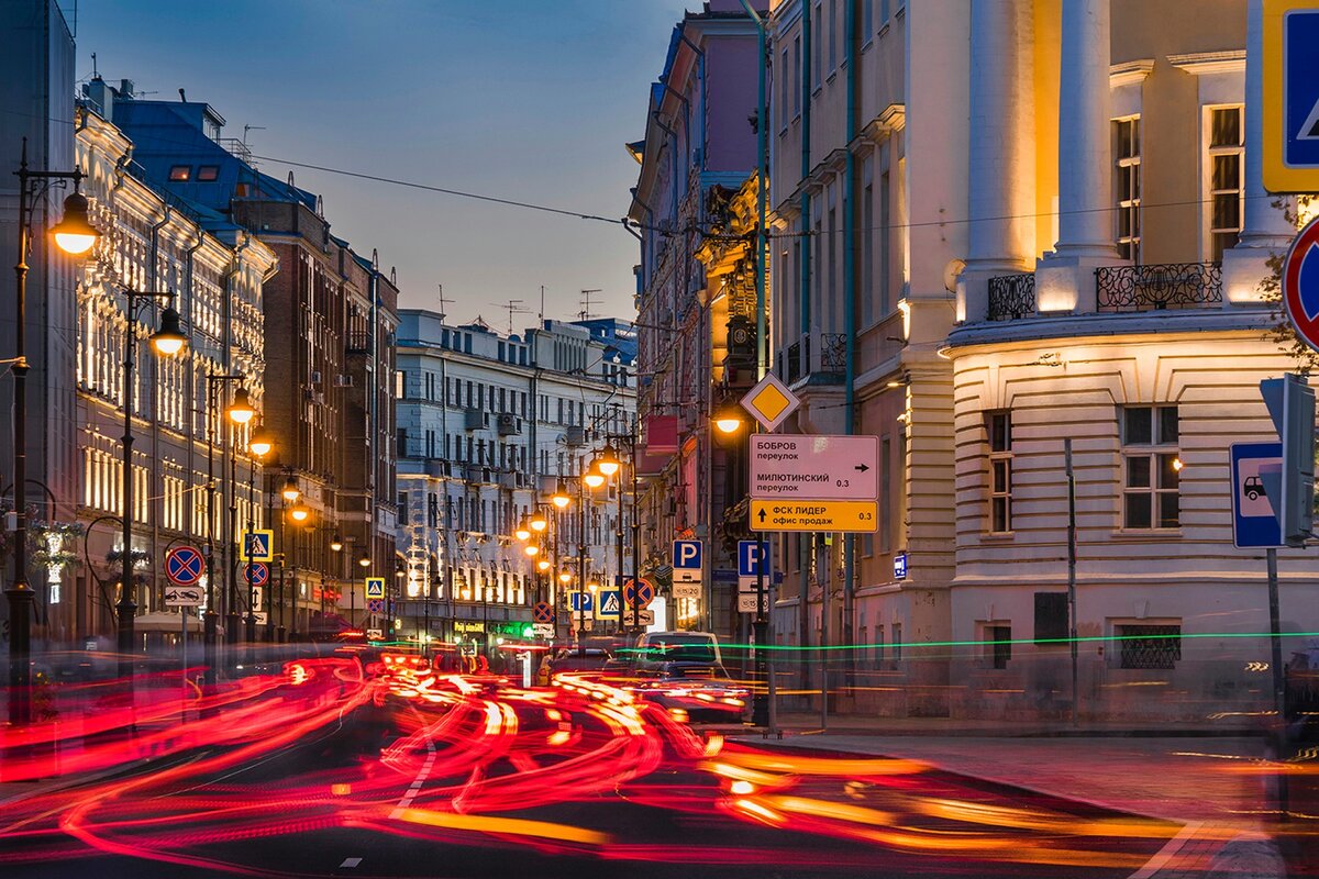 улицы в центре москвы