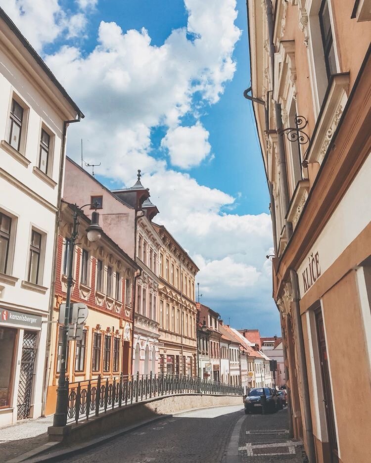 Центральные улицы города