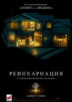 2 место:
Самый обсуждаемый хоррор 2018 года. Режиссёр и сценарист Ари Астер в своём дебютном фильме показал, что такое настоящий кошмар. Мистический хоррор, ставший сенсацией на фестивале Sundance, собрал многочисленные восторженные отзывы. Успех картины объясним — она объединила в себе большинство самых эффектных жанровых механизмов: одержимость, ритуалы, зловещее проклятие, видения и многое другое. Но в то же время под оболочкой классического фильма ужасов о призраках скрывается волнующая история о распаде семьи. «Реинкарнация» обманывает ожидания зрителя, и в этом её главное достоинство.