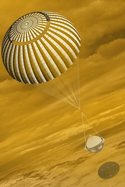 Иллюстрация DAVINCI+. Фото: JPL-Caltech.