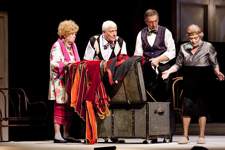 З.Шарко, О.Басилашвили, В.Ивченко и А.Фрейндлих. Фото из открытых источников.