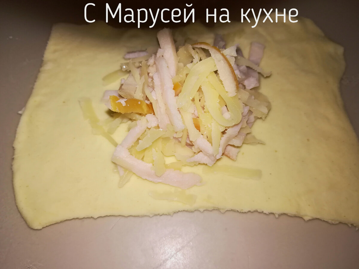 Мини-пирожки с ветчиной и сыром. | С Марусей на кухне | Дзен