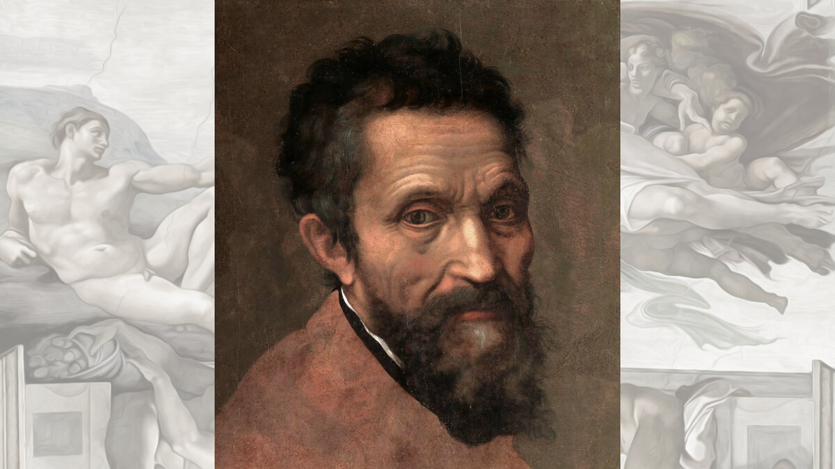 Микеланджело на портрете Даниэле да Вольтерра