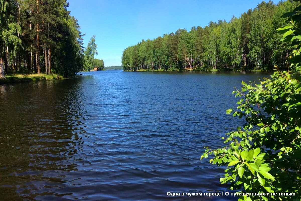 Вот так выглядит сейчас (снимки я делала пару недель назад) Третья речка в том месте, где она впадает в Рефтинское водохранилище 