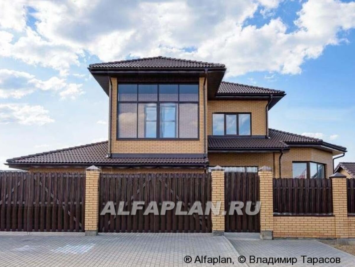 Строительство дома по проекту "Рубин" 386А