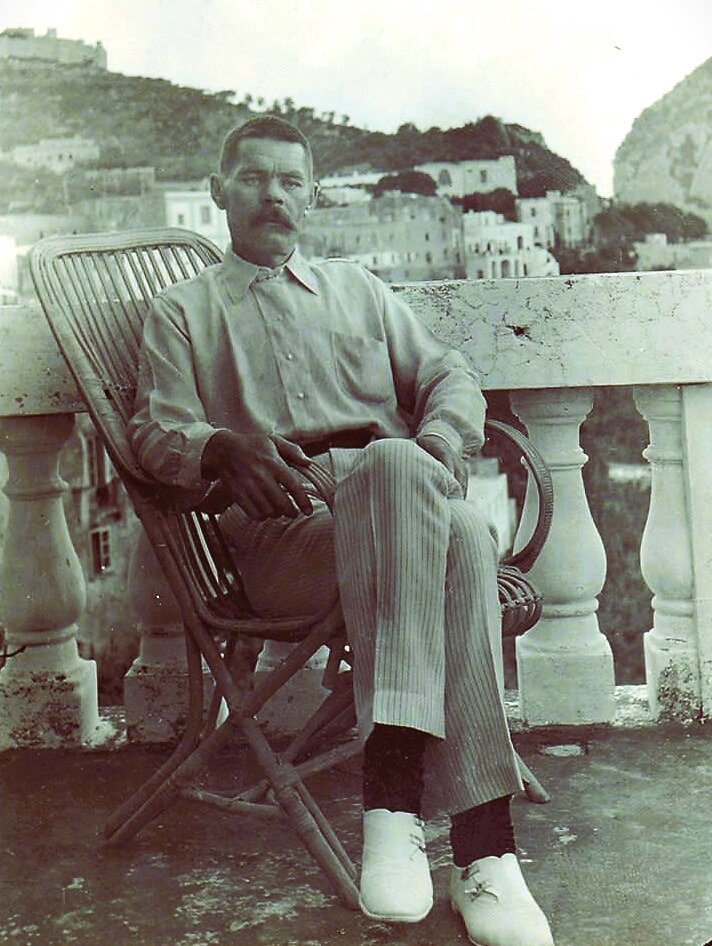 Максим Горький, остров Капри, 1910 год