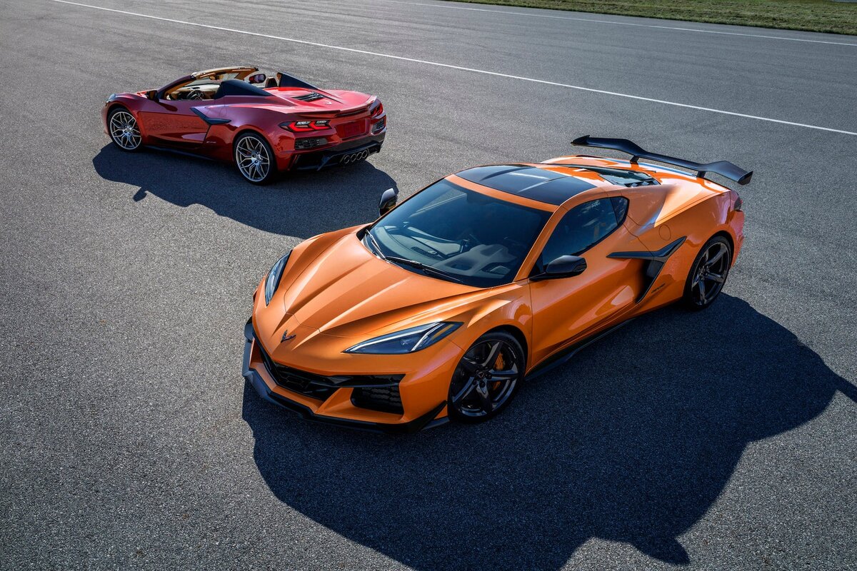 Chevrolet Corvette Z06 2023 года разгоняется от 0 до 60 миль в час чуть более чем за 2,5 секунды
