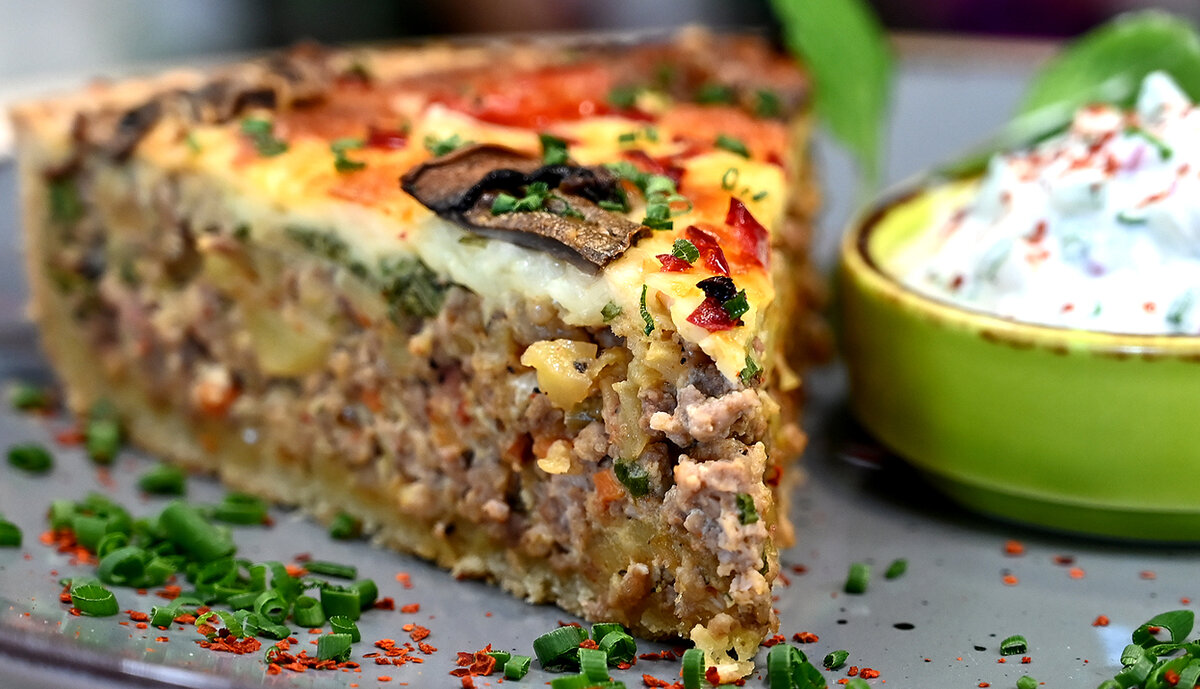 Восхитительный Пирог с мясом. Вкуснее вы точно не ели, гарантирую! 