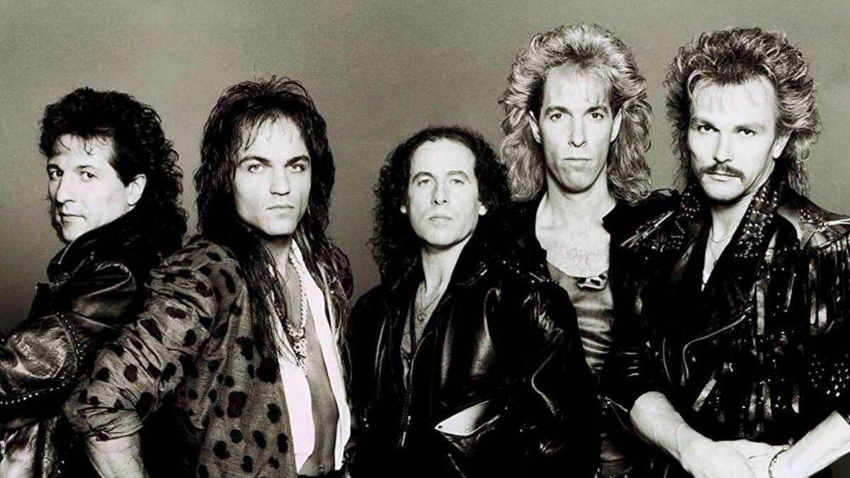 Группа SCORPIONS в те далёкие восьмидесятые