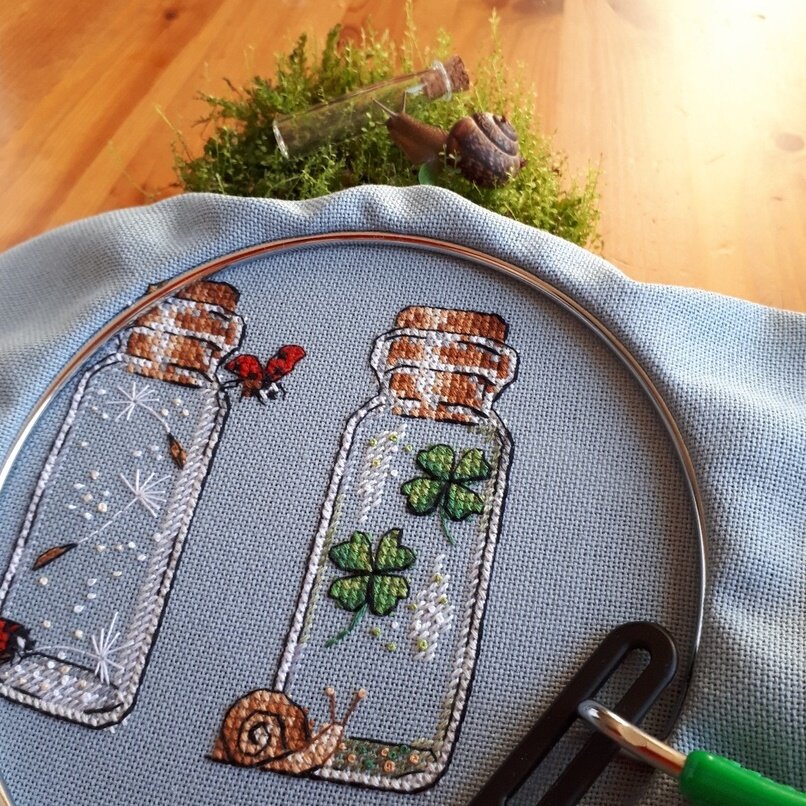 Посчитайте на фото улиток