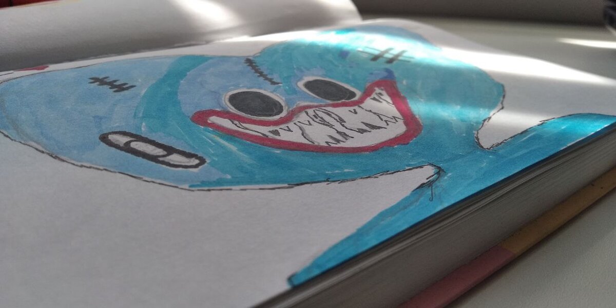 Хаги Ваги. рисовала я.