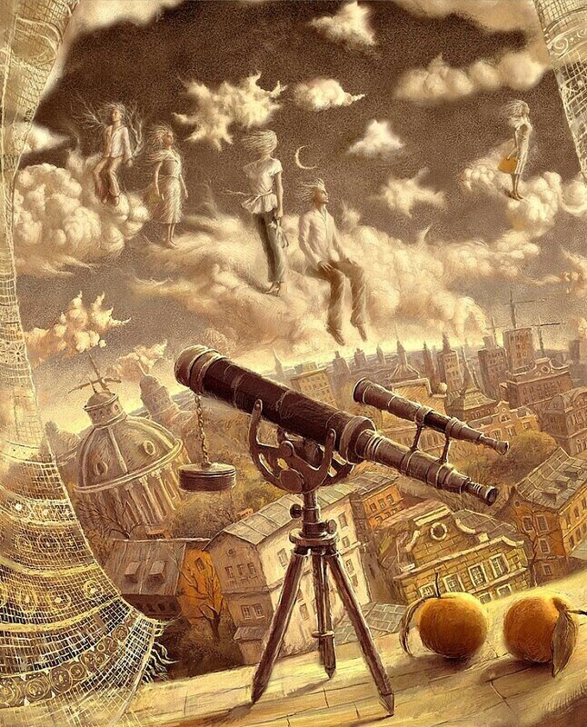 Творчество художника-фантаста Андрея Фереза.