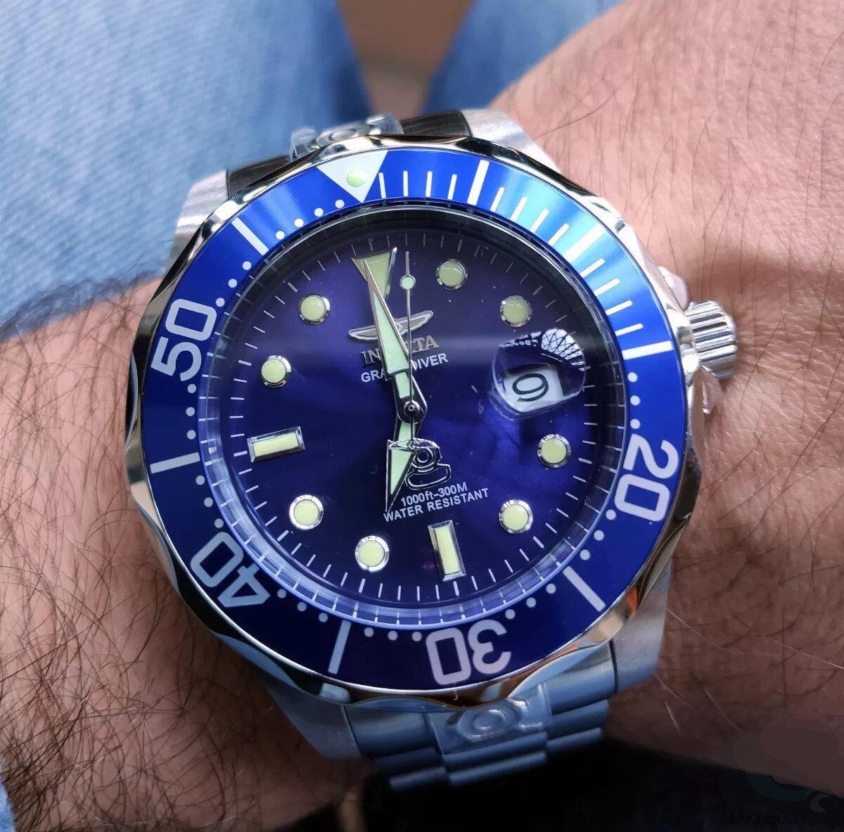 Invicta Grand Diver Seiko 17.000