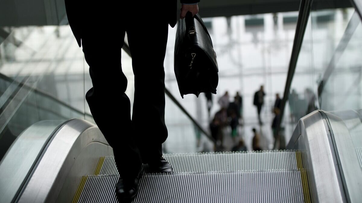    Мужчина с портфелем© РИА Новости / Илья Питалев