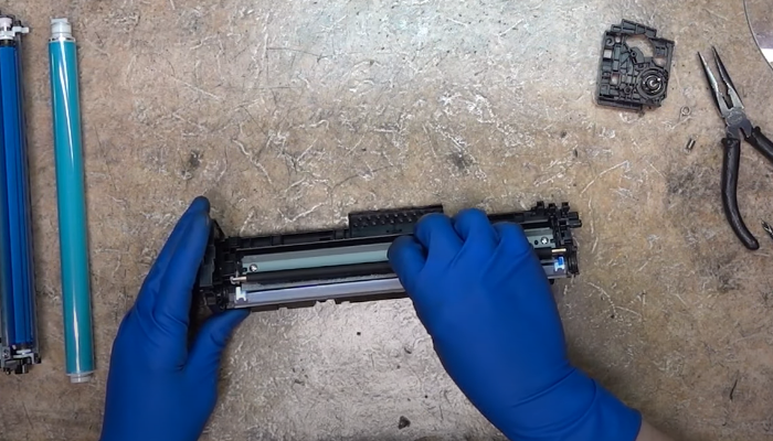 Фото 45. Снимаем ролик проявки