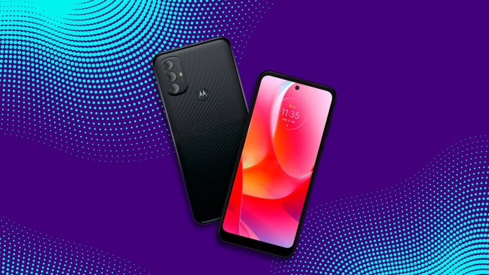 Тыльная спинка и экран Motorola G Power 2022