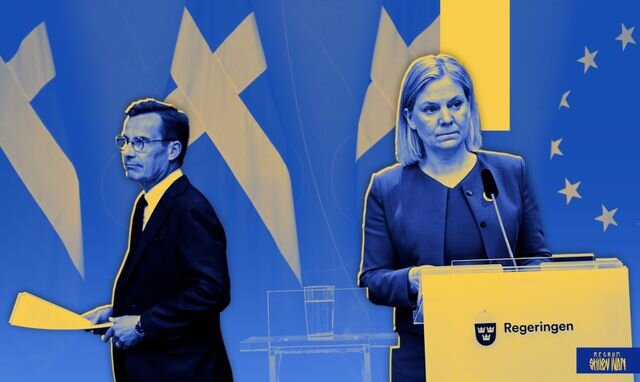    Ульф Кристерссон и Магдалена Андерссон Иван Шилов © ИА REGNUM