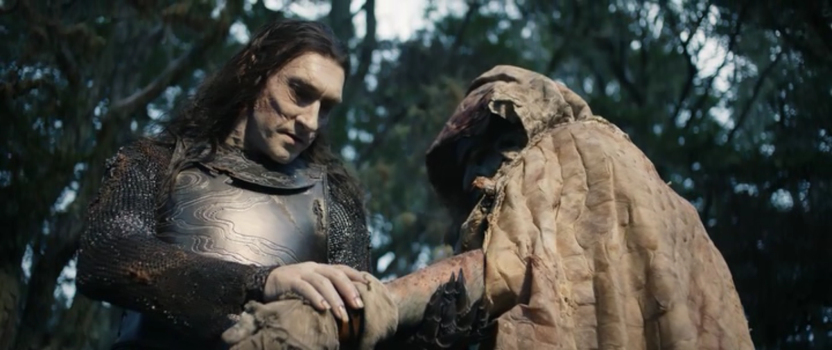 "Родной, позолоти ручку! Всё расскажу - сколько проживёшь, какой эльф тебя завалит!" 