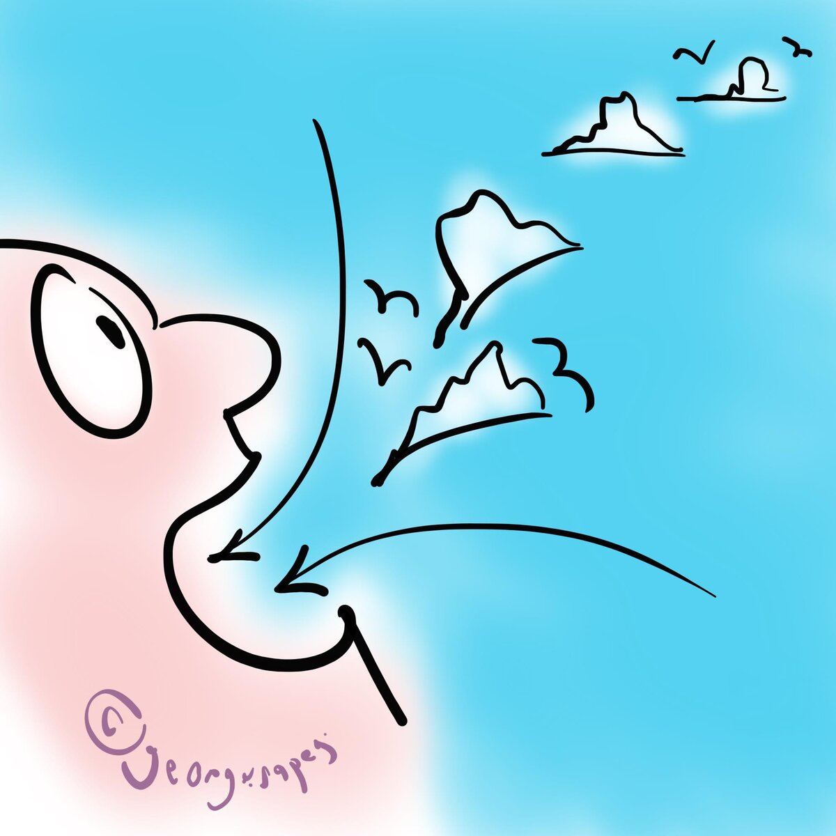 Поглощение большого количества кислорода