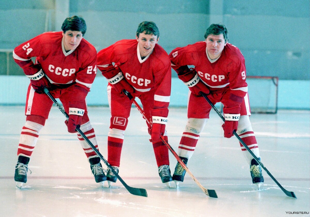 Знаменитые советские хоккеисты