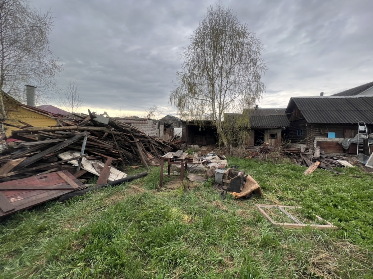 Разборка старых хоз.построек