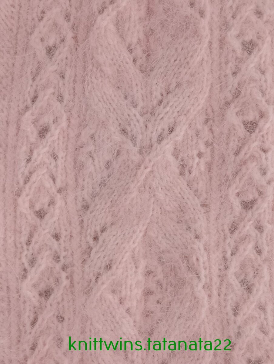 узор по схеме А, фото авторов