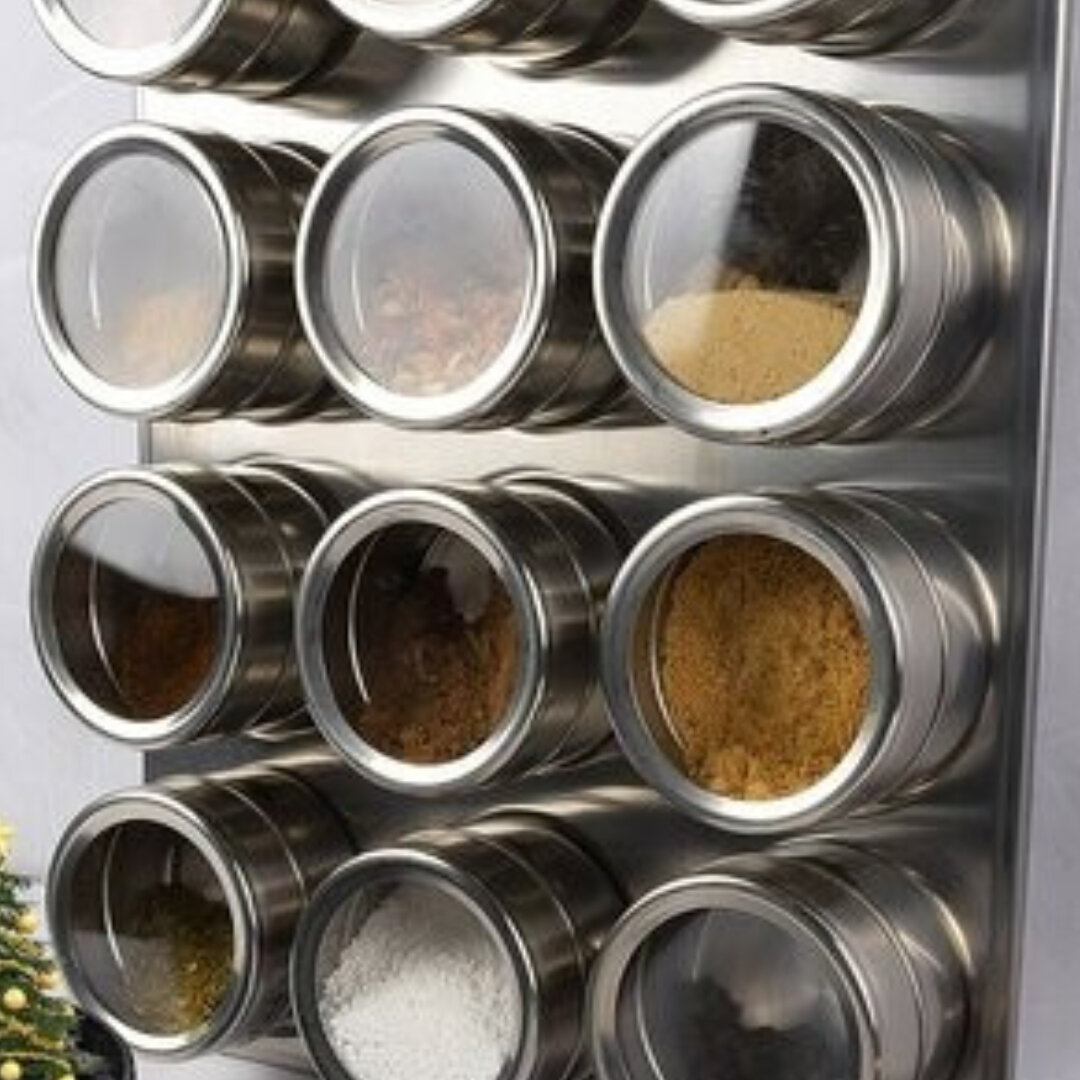 Магнитные банки для сыпучих продуктов - 1 640 рублей по скидке