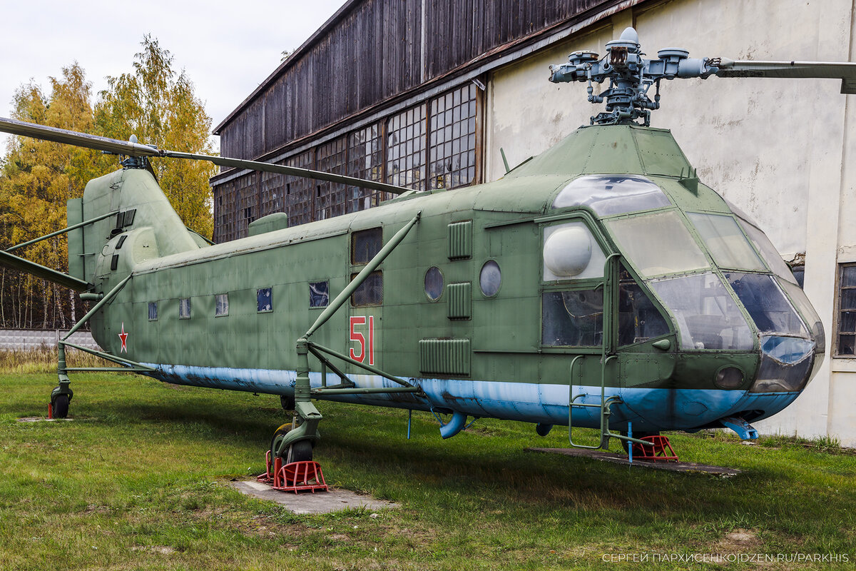 Советский "Чинук": история единственного сохранившегося вертолёта Як-24 ...