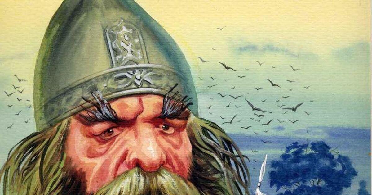 Иллюстрация к аудиокниге "Руслан и Людмила" в интернете. Пикабу