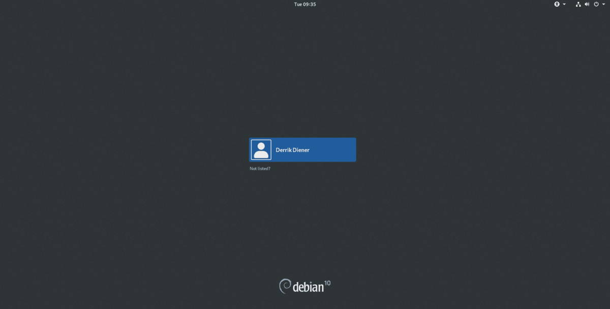 GDM на Debian 10
