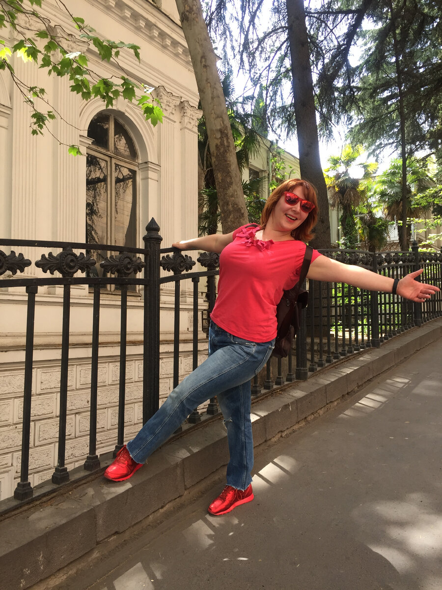 Гуляли мы много, в Тбилиси хочется бесконечно гулять